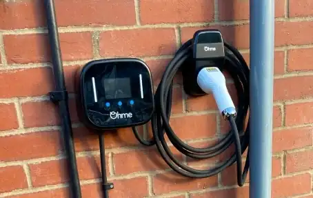 EV charger installation