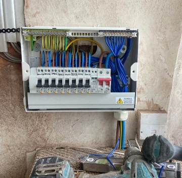 Consumer unit replacement service in South Wales